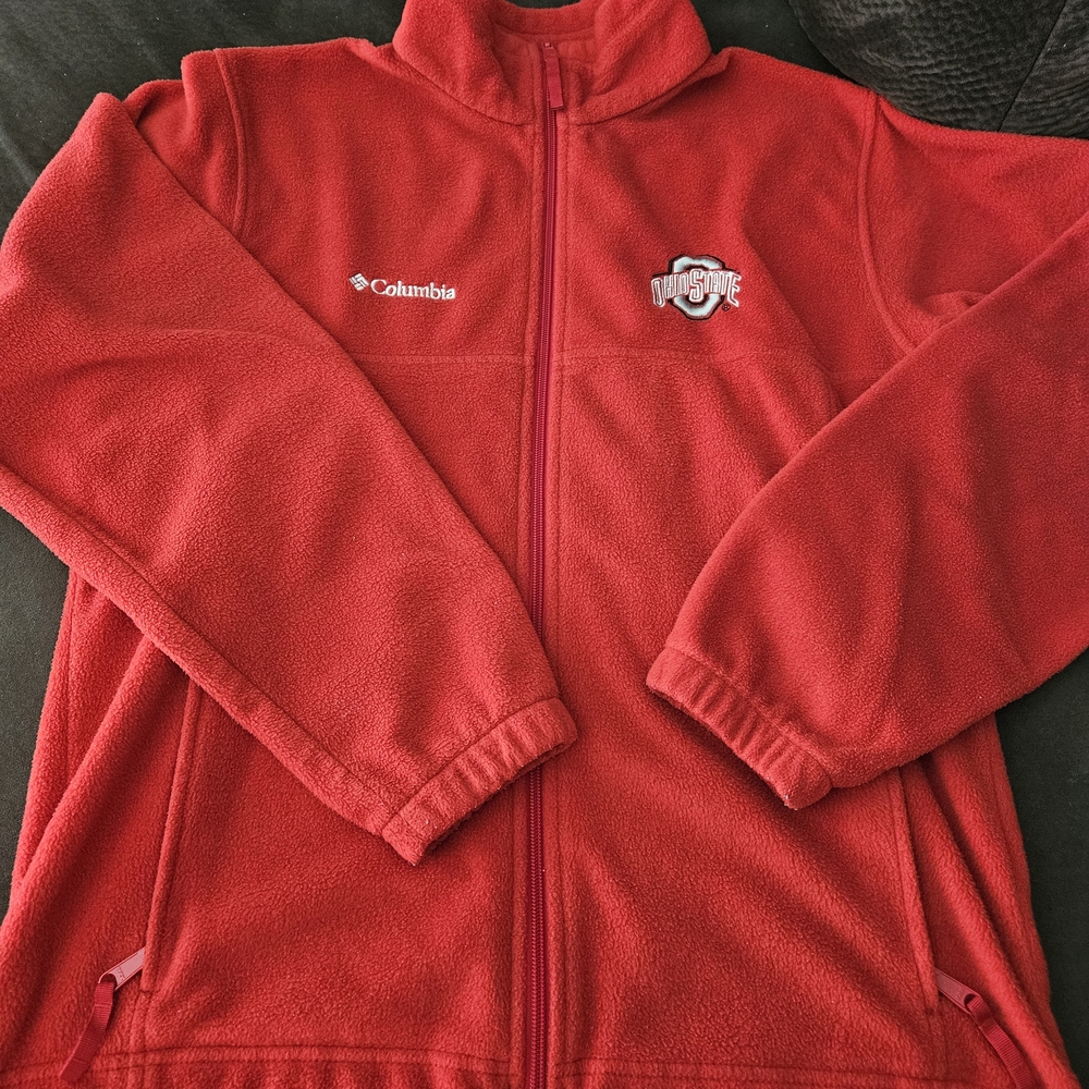 SOLD!!Columbia THE OHIO STATE Fleece Jacket